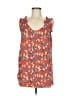 Hailey & Co. 100% Polyester Red Sleeveless Blouse Size M - photo 1