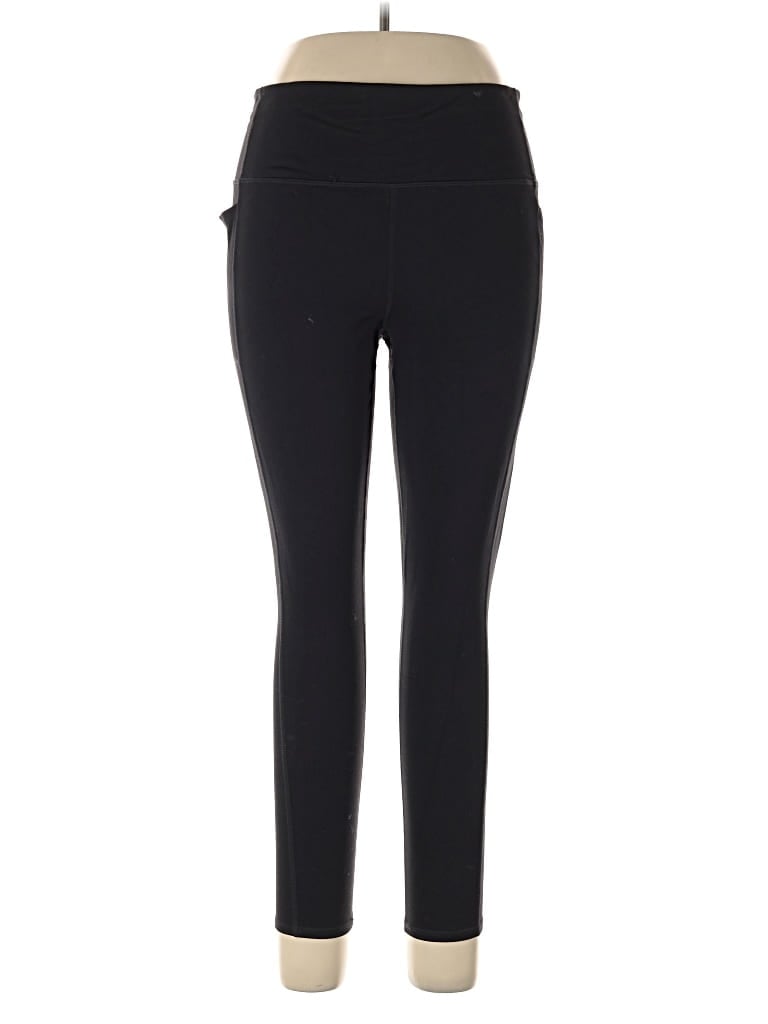 Pre-owned Skechers Active Pants In Black