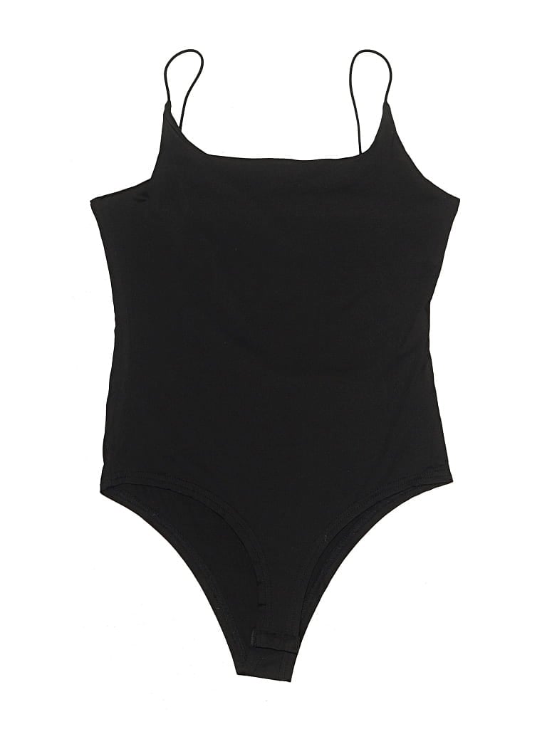 Pre-owned Unbranded Bodysuit In Black