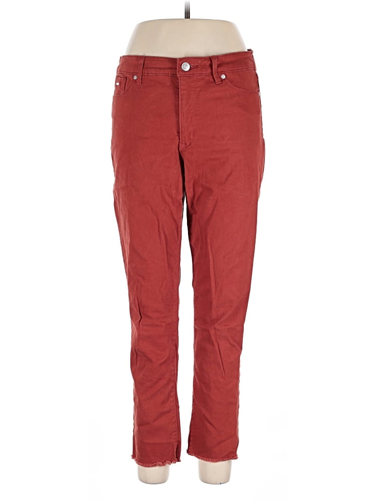 Pre-owned Nine West Casual Pants In Red