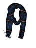 Unbranded Plaid Blue Green Scarf One size - photo 1