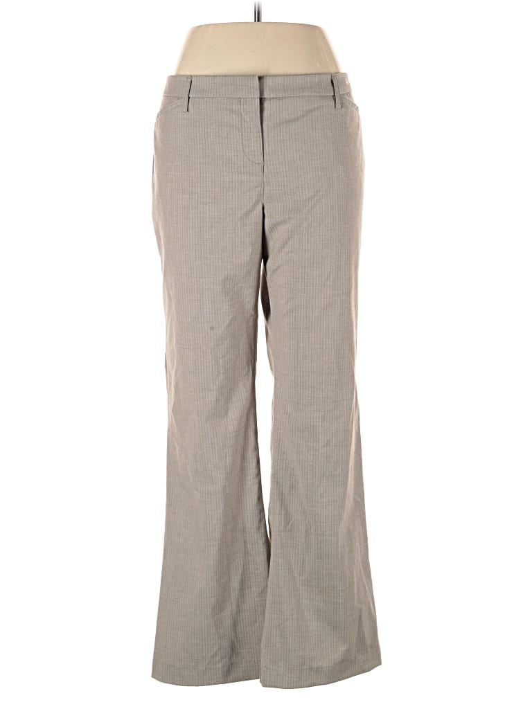 Pre-owned New York And Company Dress Pants In Gray