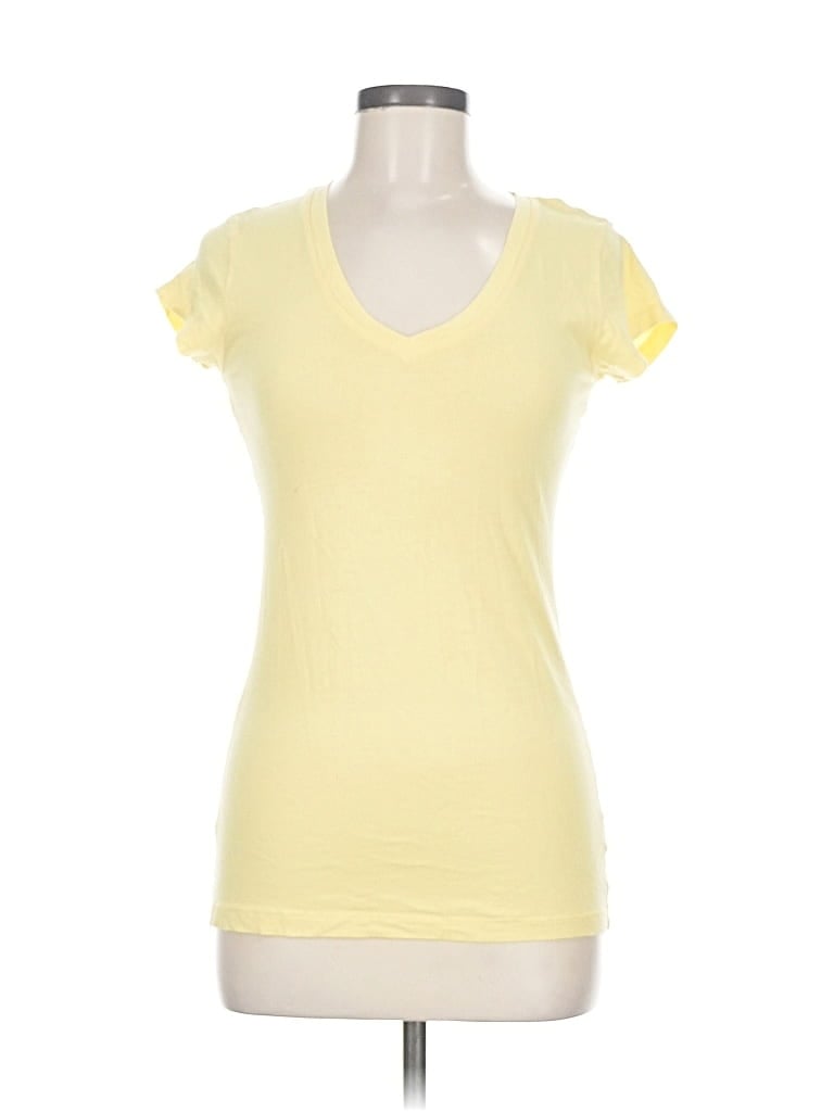 Pre-owned Love Culture Short Sleeve T-shirt In Yellow