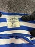 Garb 100% Cotton Stripes Blue Dress Size 4T - photo 3