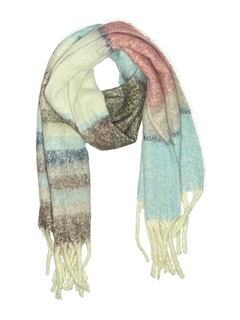 Pre-owned Unbranded Scarf In Blue