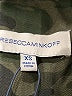 Rebecca Minkoff 100% Cotton Camo Green Coat Size XS - photo 6