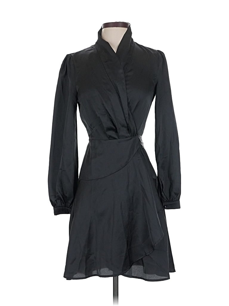Pre-owned Boohoo Casual Dress In Black