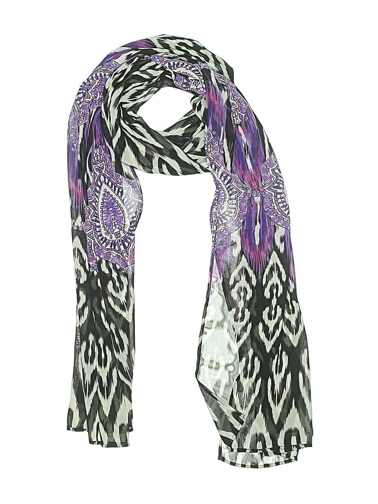 Pre-owned Unbranded Scarf In Purple
