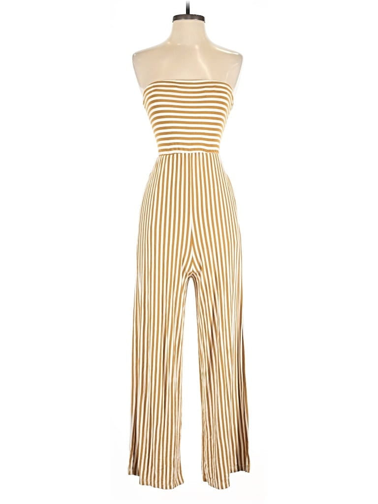 Pre-owned American Eagle Outfitters Jumpsuit In Gold