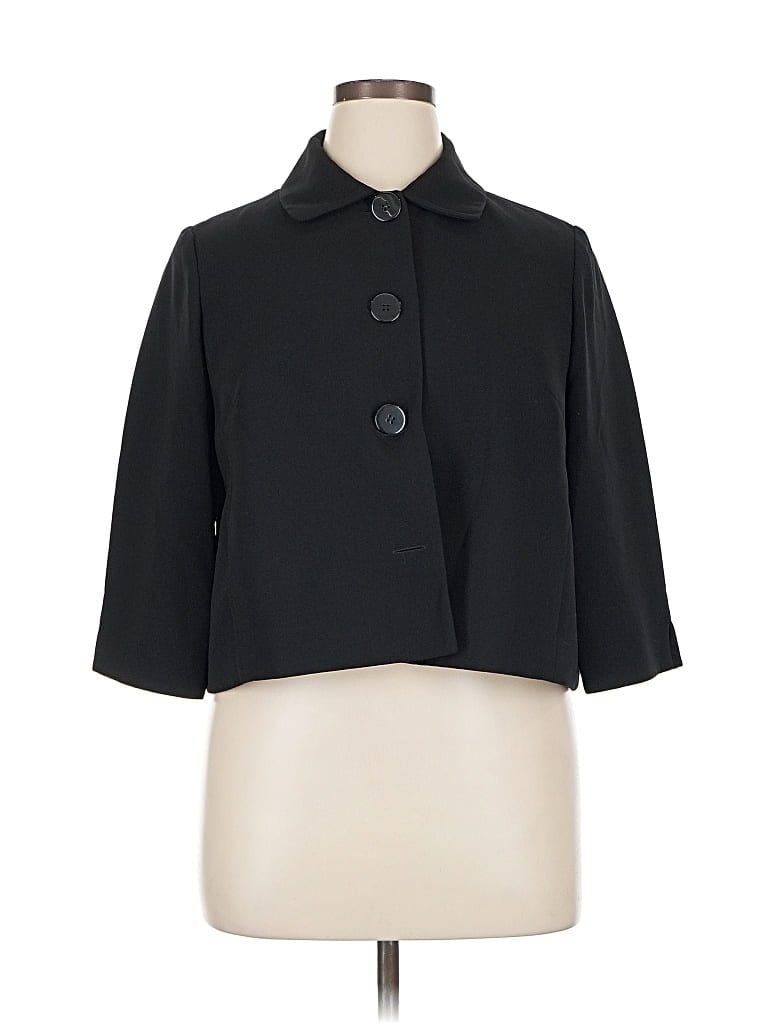 Pre-owned Coldwater Creek Coat In Black