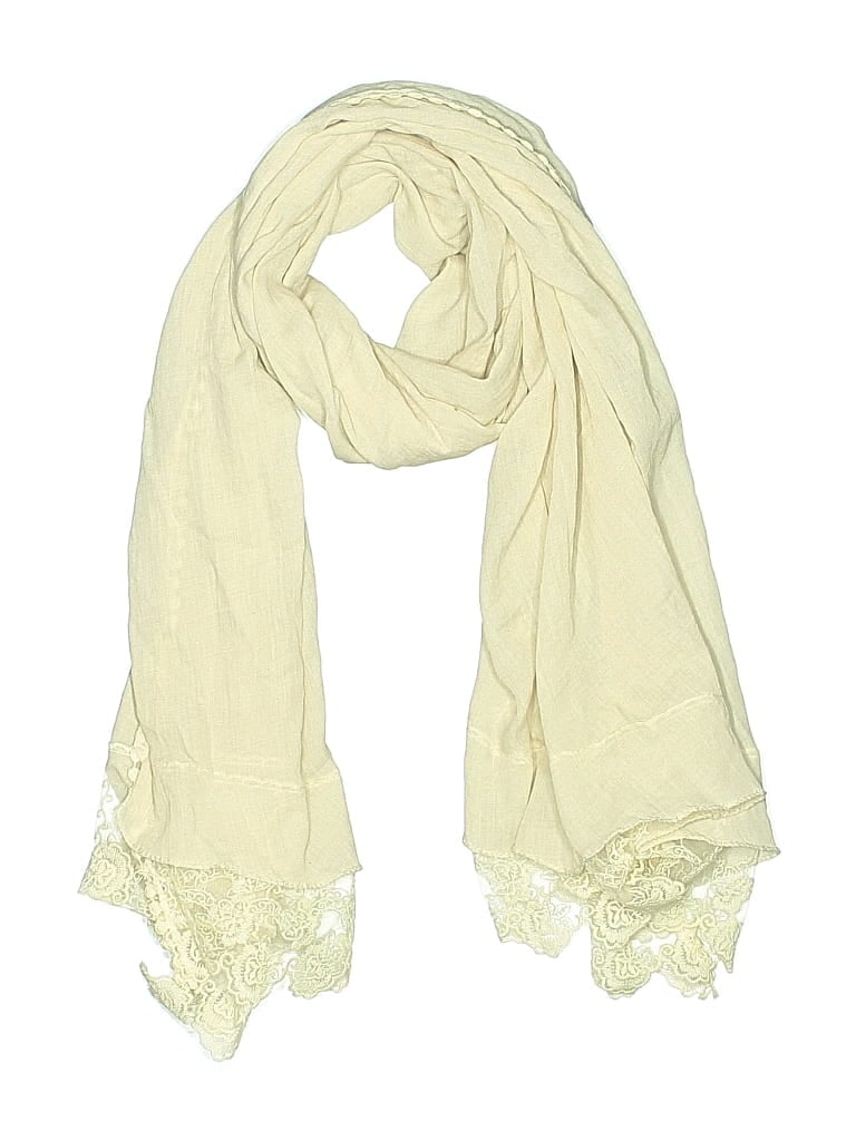 Pre-owned Unbranded Scarf In White