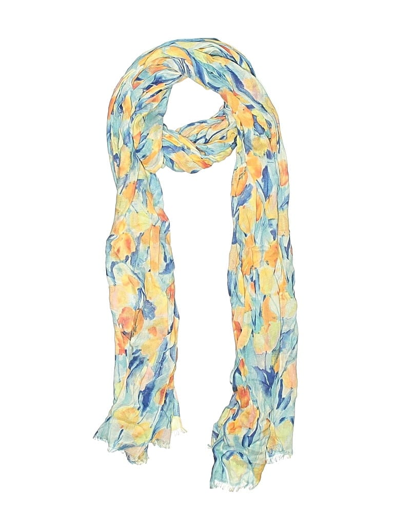 Pre-owned Unbranded Scarf In Blue