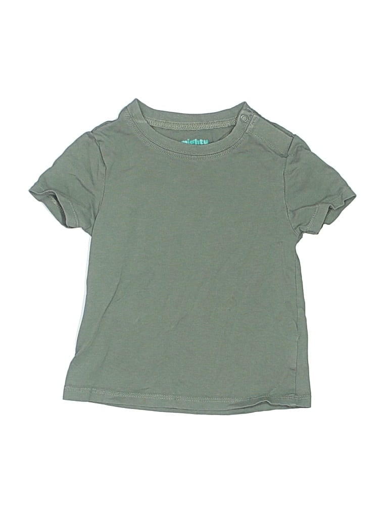 Pre-owned Mighty Goods Babies' Short Sleeve T-shirt In Green