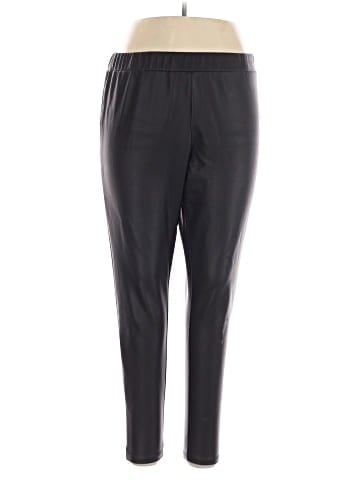 City Chic Faux Leather Pants (view 1)