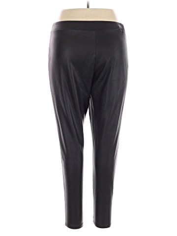 City Chic Faux Leather Pants (view 2)