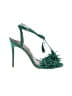 Aquazzura Tropical Green Sandals Size EU 36 - photo 1