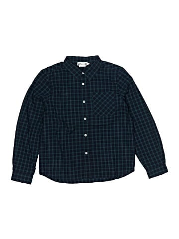 Bonpoint Long Sleeve Button-Down Shirt (view 1)
