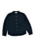 Bonpoint Checkered-gingham Teal Long Sleeve Button-Down Shirt Size 12 - photo 1