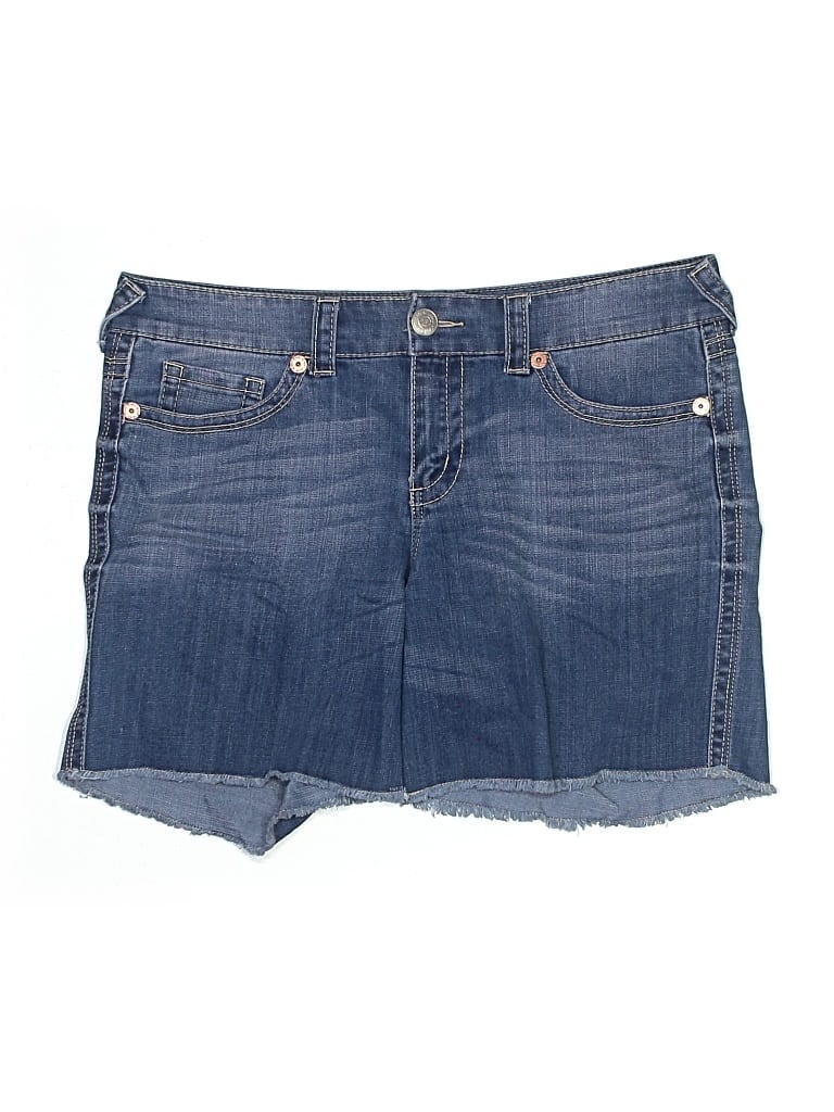 Pre-owned Seven7 Denim Shorts In Blue