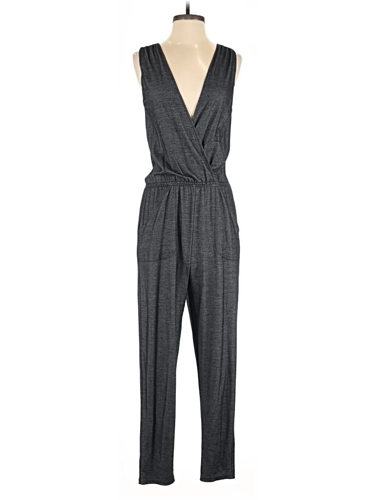 Pre-owned Max Studio Jumpsuit In Gray