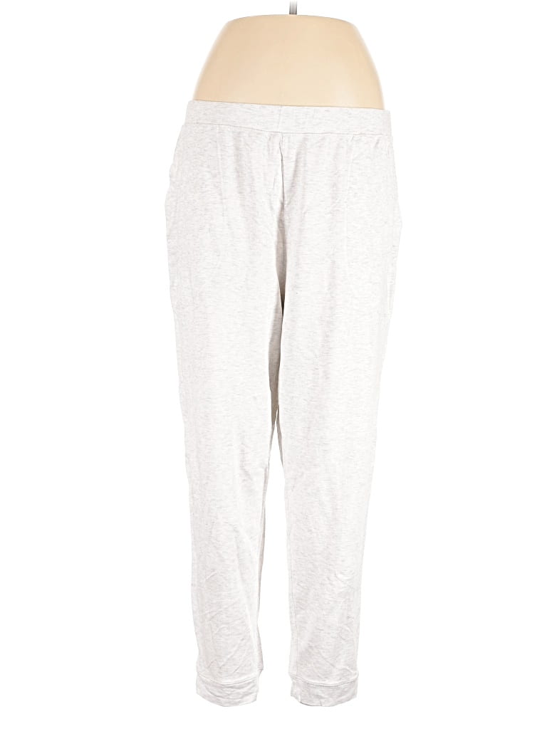 Pre-owned Eileen Fisher Sweatpants In Silver