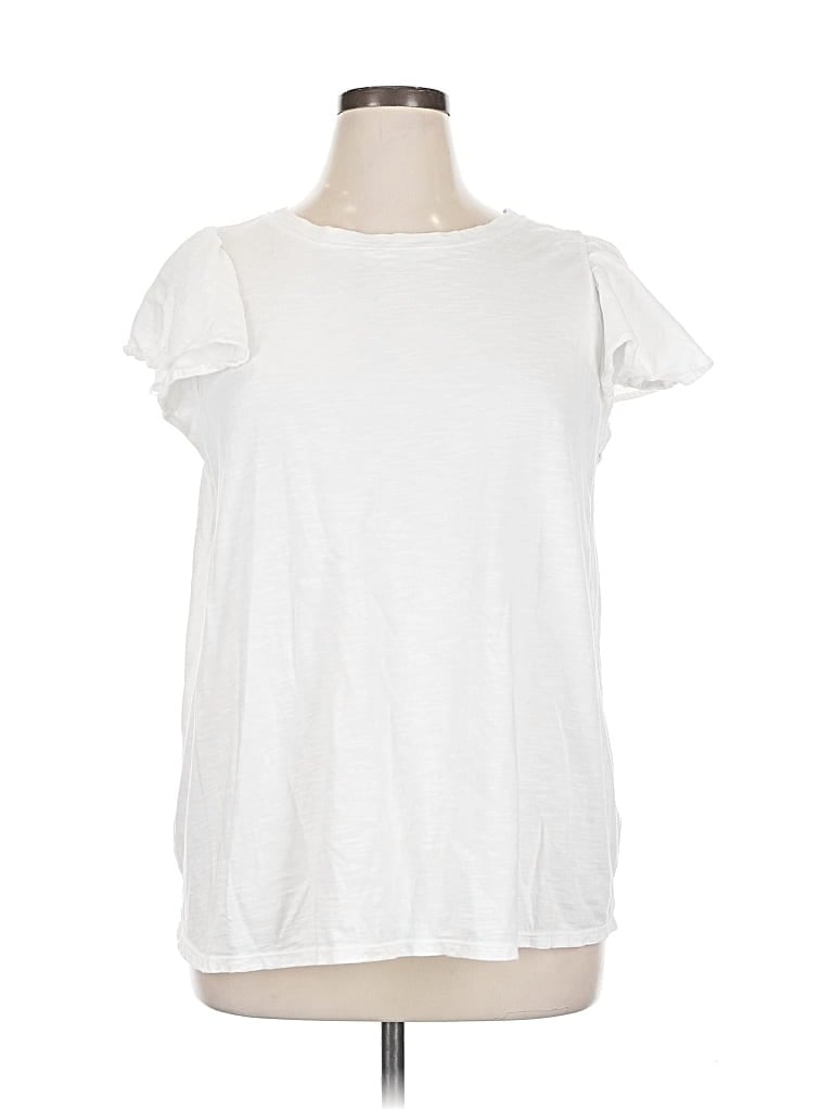 Pre-owned Isabel Short Sleeve T-shirt In White