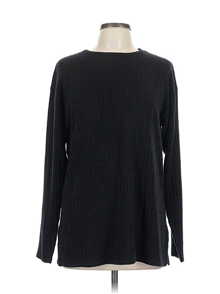 Pre-owned Kathie Lee Pullover Sweater In Black