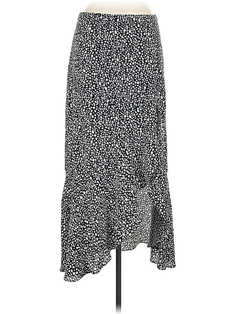 Pre-owned Lulus Casual Skirt In Silver