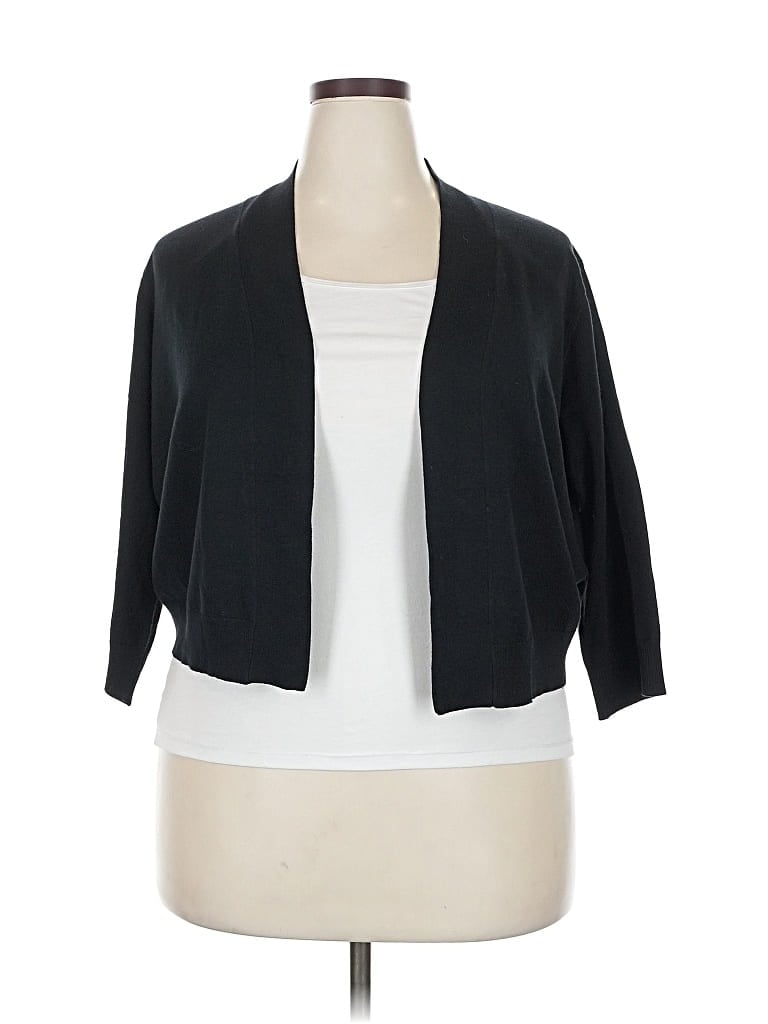 Pre-owned Grace Karin Cardigan Sweater In Black
