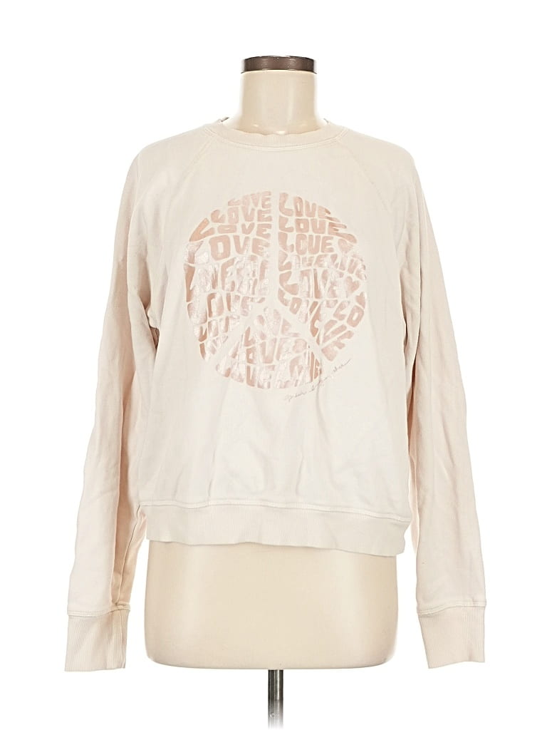 Pre-owned Spiritual Gangster Sweatshirt In White