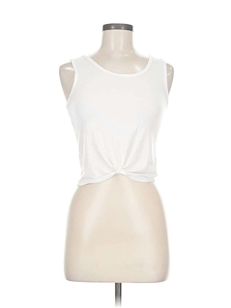Pre-owned Onzie Sleeveless T-shirt In White