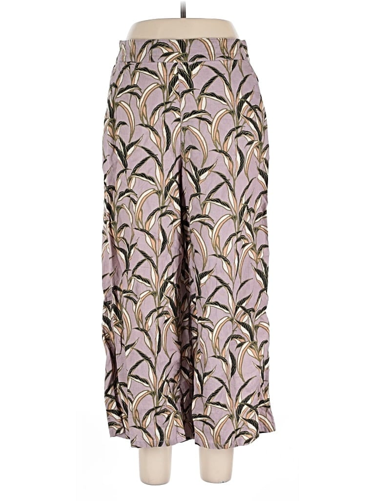 Pre-owned Tahari Linen Pants In Pink