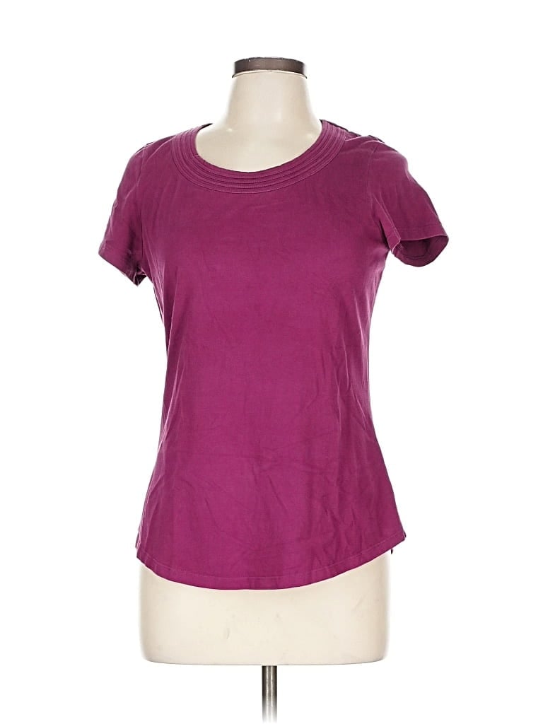Pre-owned Coldwater Creek Active T-shirt In Purple
