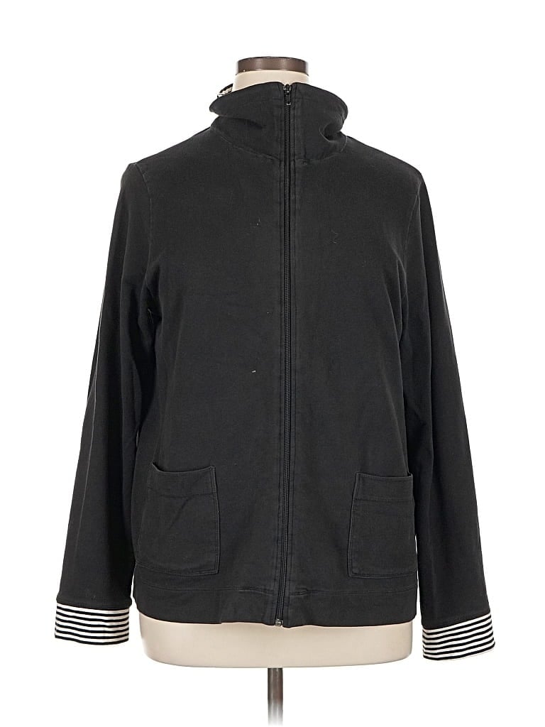 Pre-owned White Stag Track Jacket In Black