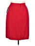 Amanda Smith 100% Polyester Solid Red Formal Skirt Size 14 - photo 2