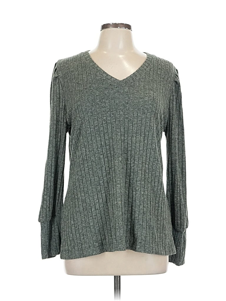 Pre-owned Unbranded Pullover Sweater In Green