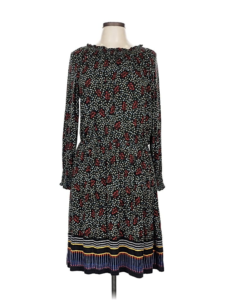 Pre-owned Ann Taylor Loft Casual Dress In Black
