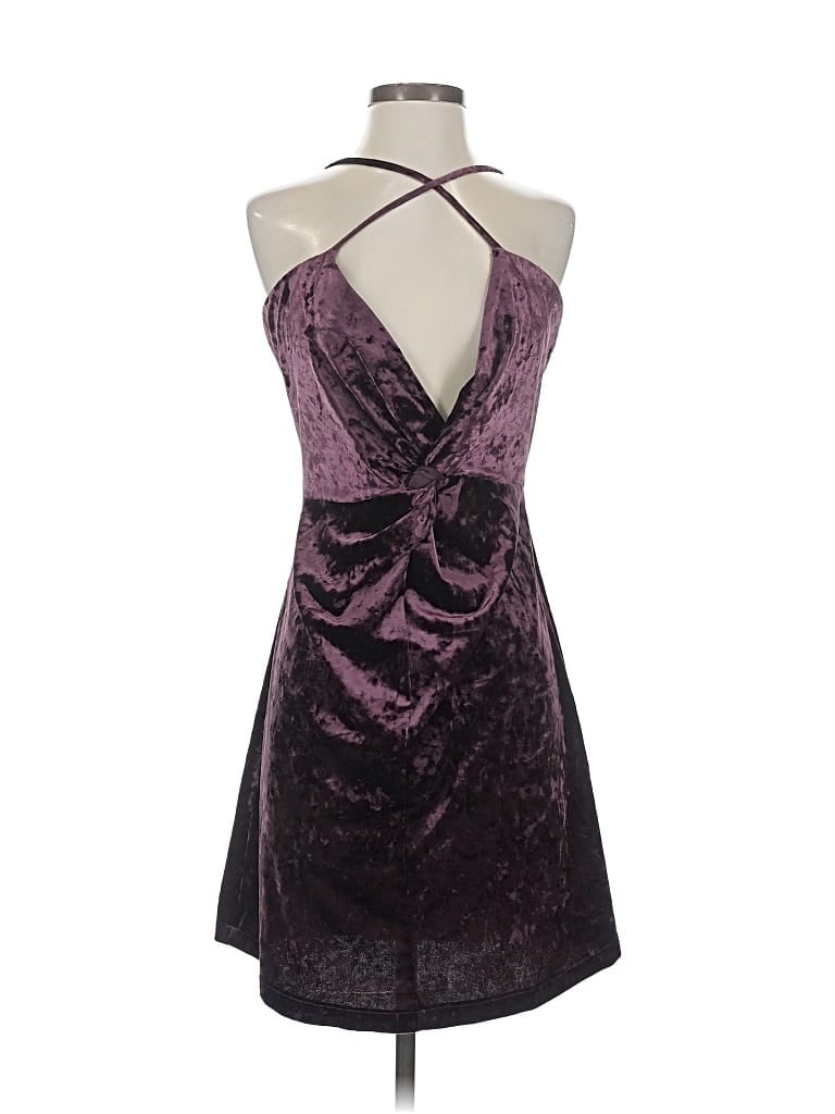 Pre-owned Dex Cocktail Dress In Purple