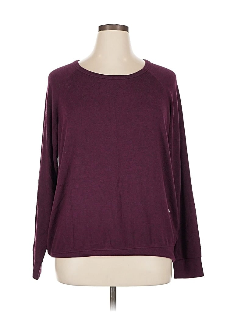 Pre-owned Buffalo By David Bitton Pullover Sweater In Burgundy