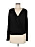 On The Road... Black Long Sleeve Blouse Size M (estimated) - photo 1