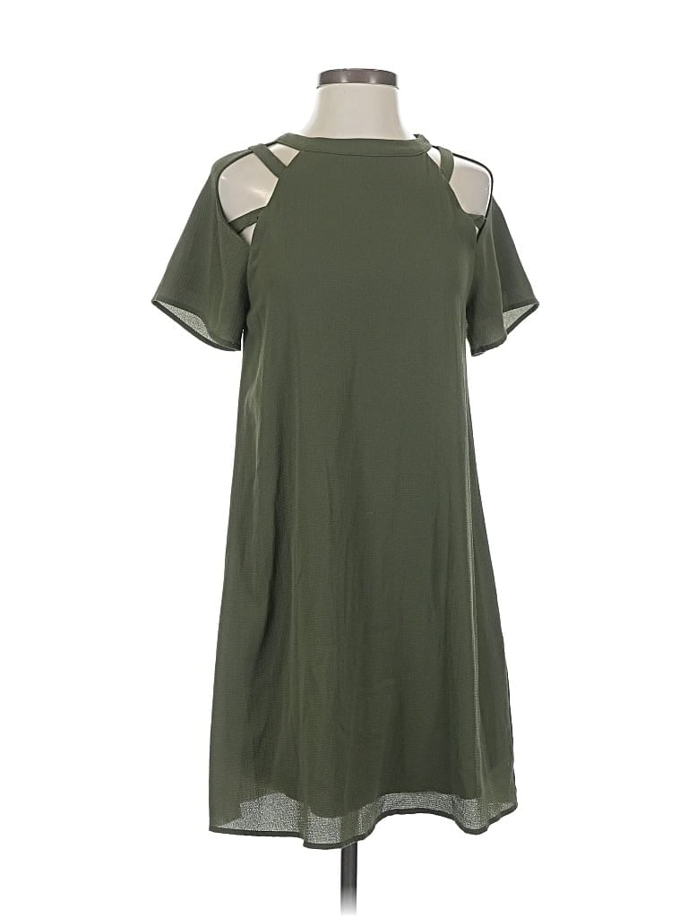Pre-owned Dee Elly Casual Dress In Green