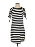 MICHAEL Michael Kors Stripes Black Casual Dress Size S - photo 1
