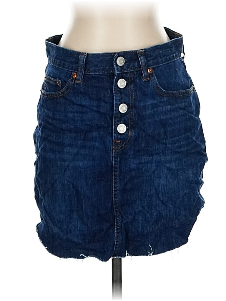 Pre-owned Gap Denim Skirt In Blue