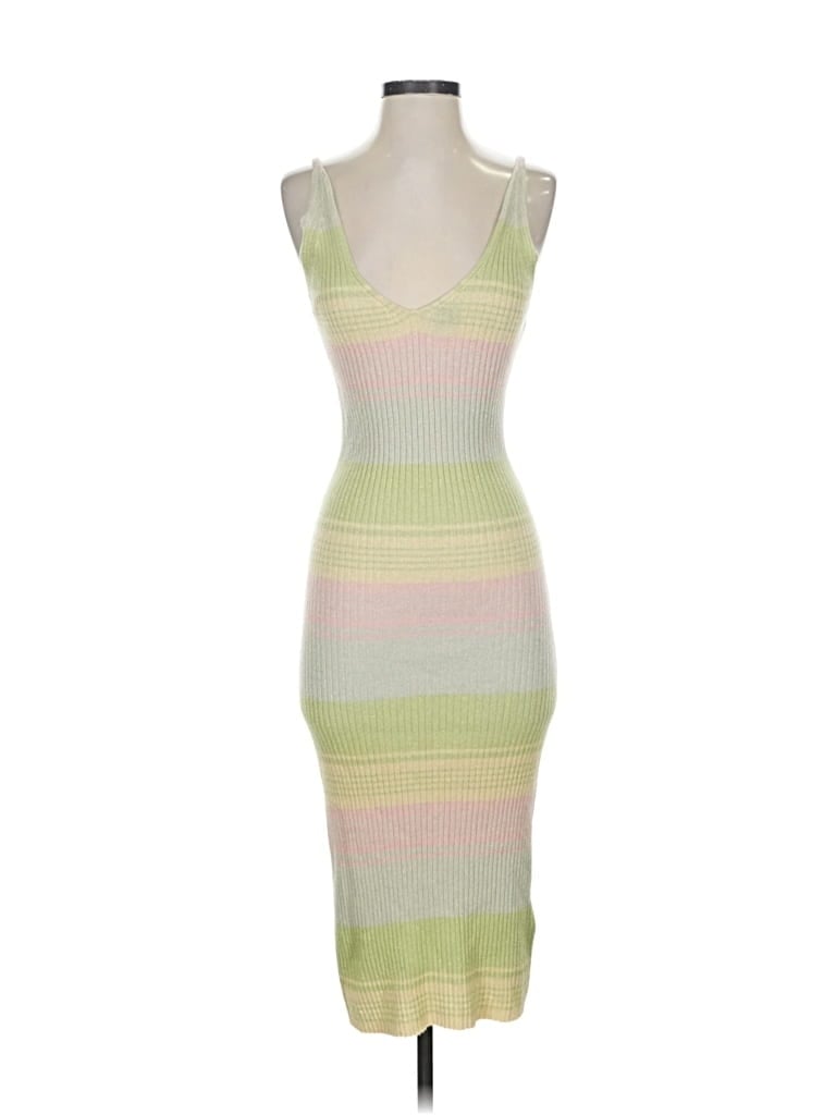 Pre-owned Rvca Cocktail Dress In Green