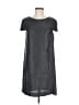 Theory 100% Silk Gray Casual Dress Size 8 - photo 1