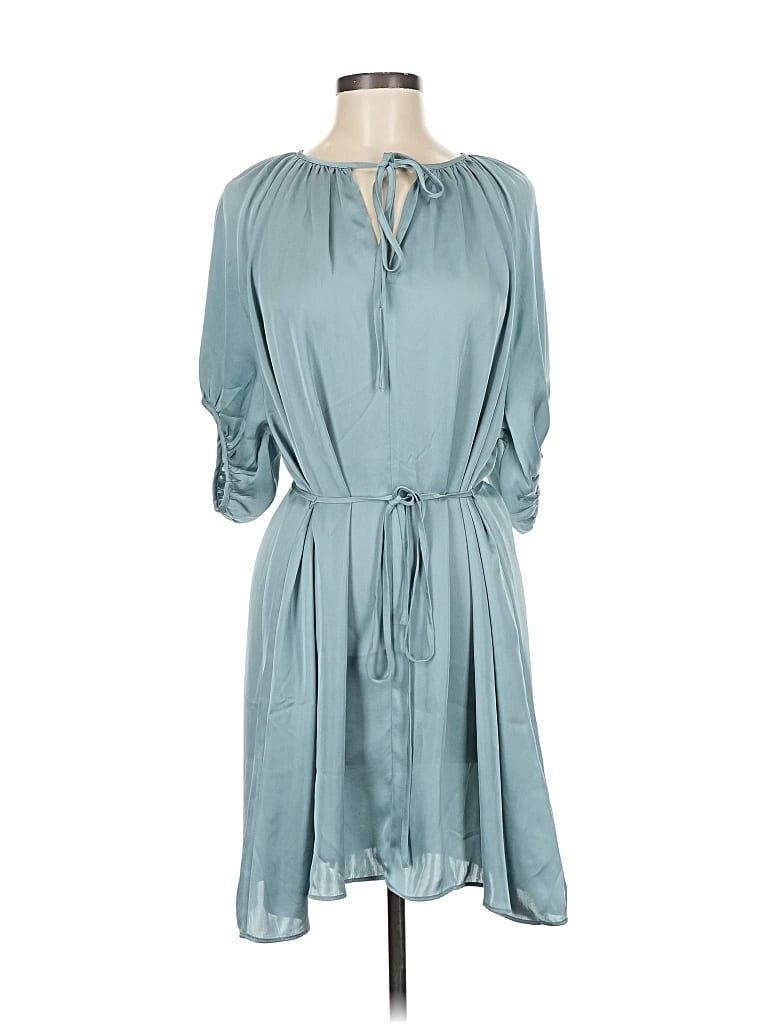 Pre-owned H&m Casual Dress In Blue