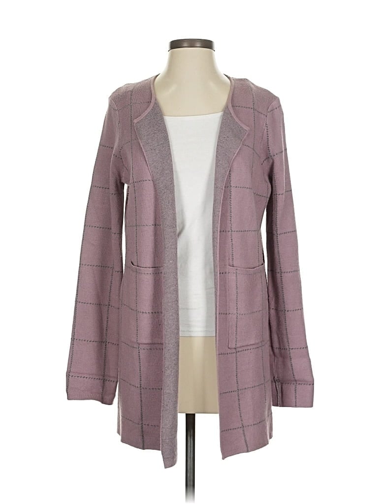 Pre-owned Rain Cardigan Sweater In Purple