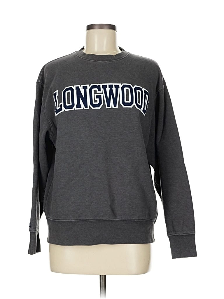 Pre-owned Jansport Sweatshirt In Gray