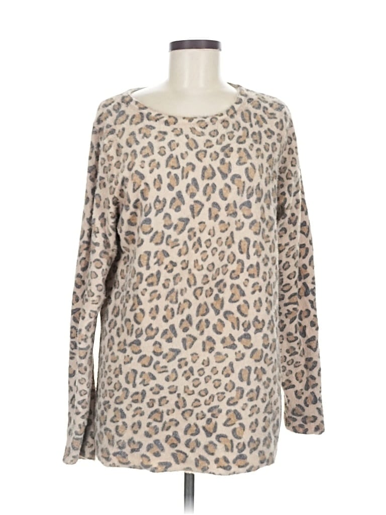 Pre-owned Soft Surroundings Pullover Sweater In Brown