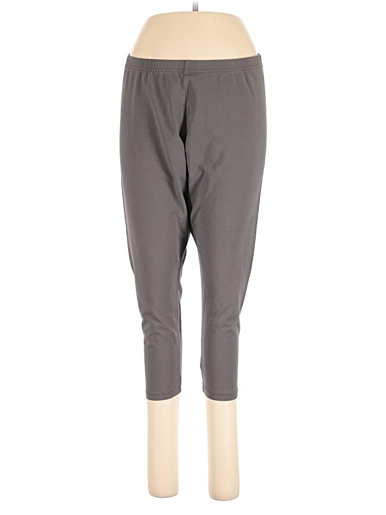 Pre-owned Jjill Active Pants In Gray